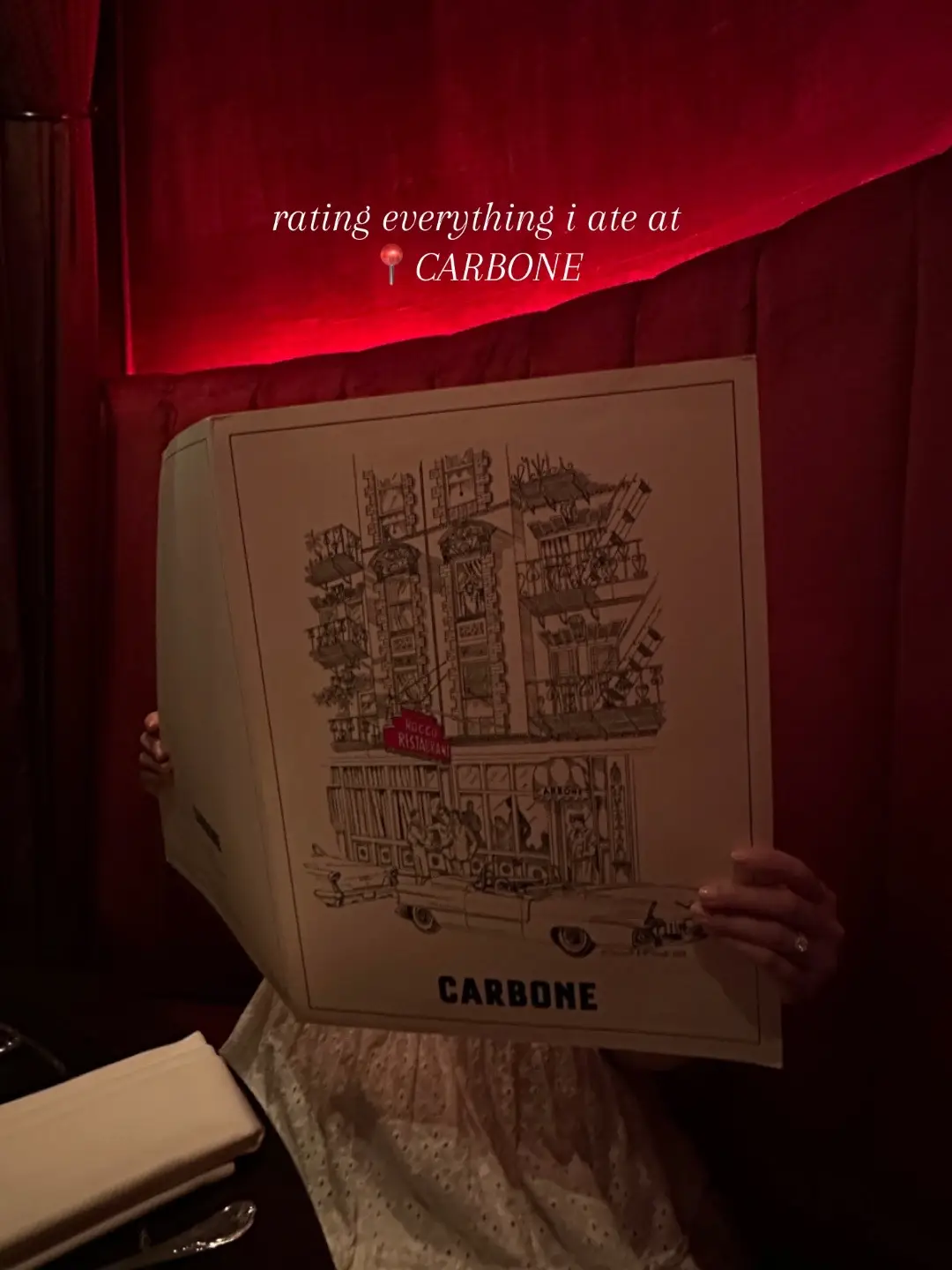 first time at carbone and I can’t stop thinking about this meal #carbone #carbonelasvegas #lasvegas 