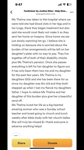 If you can’t help this way please go on my page and watch my minute long videos I am in the creator rewards program! Thank you so much! I also have other payment options if any is needed. God bless you all! #fyp #blessings #hospice #family #gofundme 