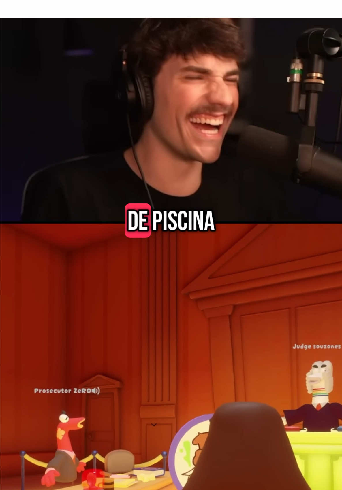 Zero ficou bravo com o Juiz kkkkkk #mountgameplays #noitada #peak 