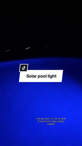 A must have for above ground pools if you ever want to swim at night!!!!@Poolhacker_official #solarpoollight #poollight #poolhacker #abovegroundpool #abovegroundpoolsetup #summervibes #pool #dealsforyoudays 