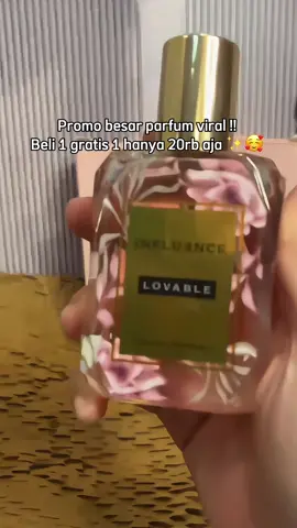 Promo besar hari ini beli 1 gratis 1 cuma 20 rb aja!! #parfum #parfumrecomended #parfumtiktok #parfumwangi #ninggalinjejak #parfumviral #cuantanpabatas #tiktokshopindonesia 
