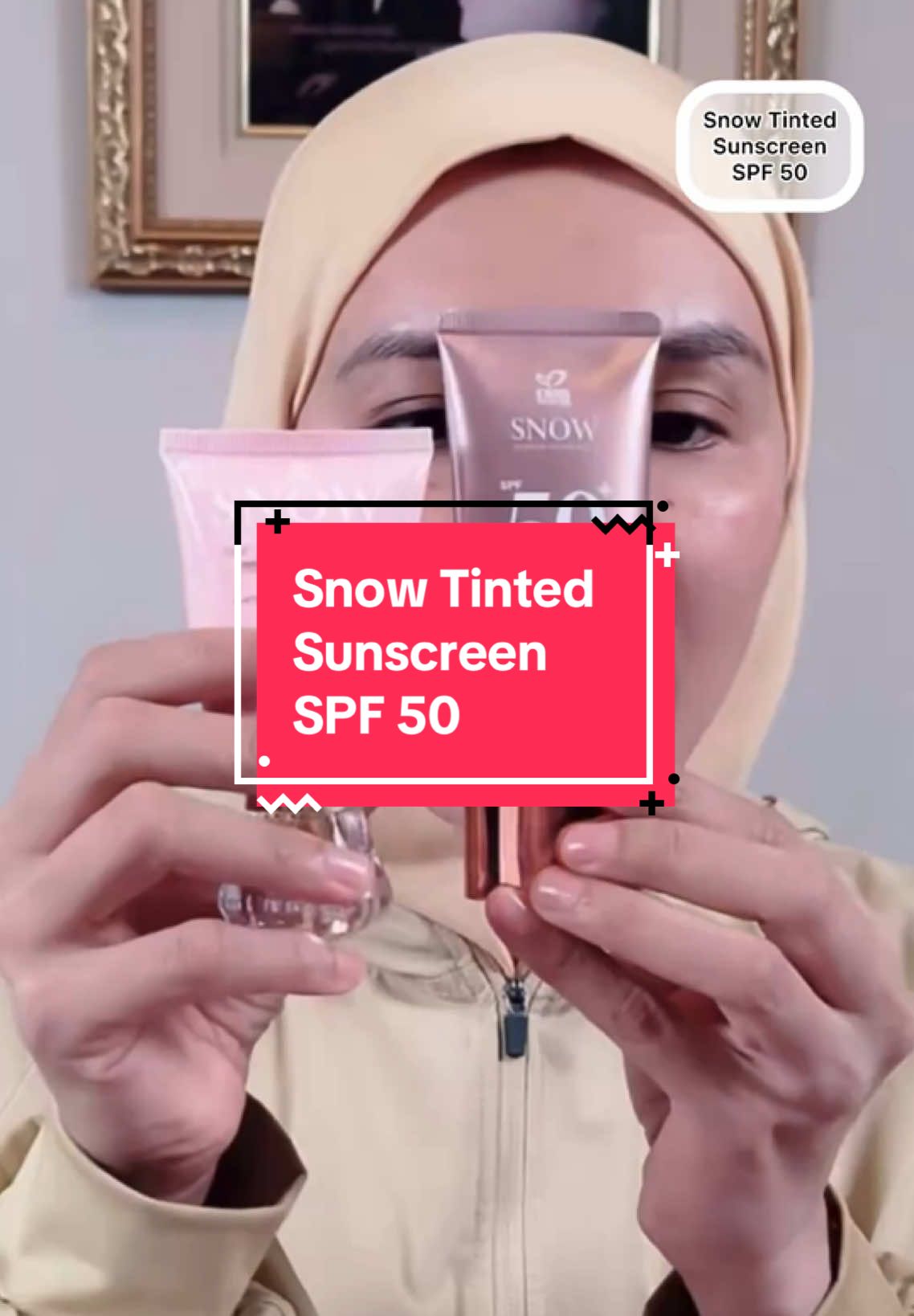 Lindungi kulit wajah anda dengan Snow Sunscreen SPF 50! #spf50sunscreen #spf50 #tintedmoisturizer #snowtintedmoisturizer #dherbs #terlajaklaris #datoaliffsyukri #aliffsyukri #pelembap #skincare #sunscreen #moisturizer 