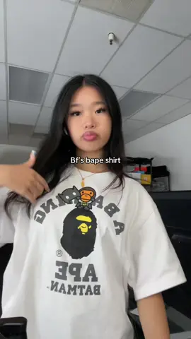 So cutesy #fyp #4u #relatable #bape #boyfriend 