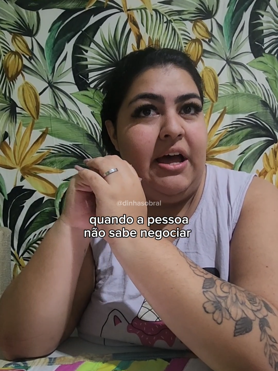 ele sabe negociar?
