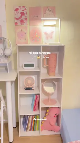 rak buku serba guna bisa untuk buku sekolah atau jadi rak aesthetic ✨💗 #rak #rakbuku #rakaesthetic #rakserbaguna #rak buku buat di kmar #rak buku aesthetic box 
