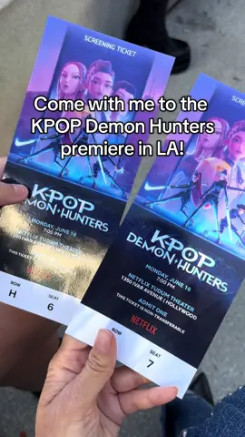 Got to be one of the first people to see #kpopdemonhunters 🙂‍↕️💕 #sajaboys #netflix #huntrix #fyp @kryptikav. 𐙚            ᖭི༏ᖫྀ 