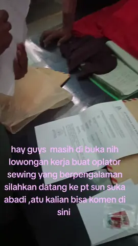 #loker #oplator sewing# berpengalaman #fypシ゚viral 
