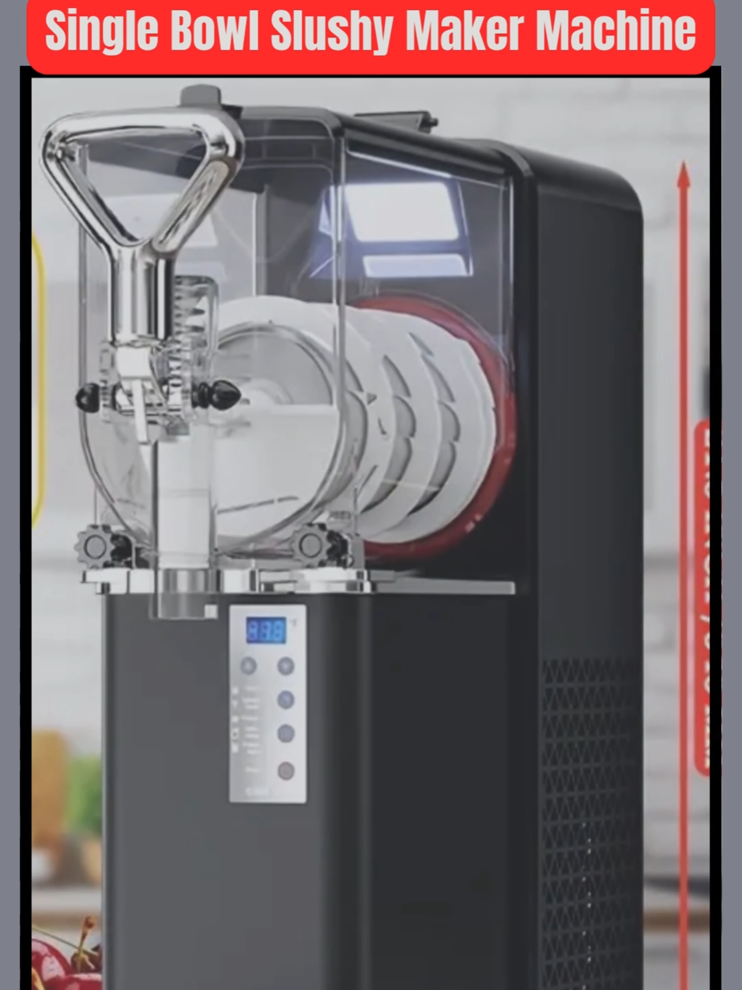 Single Bowl Slushy Maker Machine You won’t believe how smooth these slushies come out  This Single Bowl Slushy Maker is summer in a machine Automatic cleaning + ice-cold drinks all day? Don’t walk… RUN. Follow for more gadgets that change the game  #FrozenTreats #SlushyVibes #KitchenTok #GadgetGoals #TikTokFinds