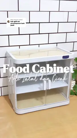 Membalas @arlamir lagi promo nih harganya jadi ga sampe 100ribu loh 😍 #foodcabinet #rakmakanan #tudungsaji #rakkabinet 