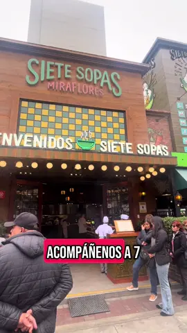 Cuentame tu experiencia en Siete sopas #restaurante #miraflores #foddie #limaperu🇵🇪 #lima #parrilla #sopa 