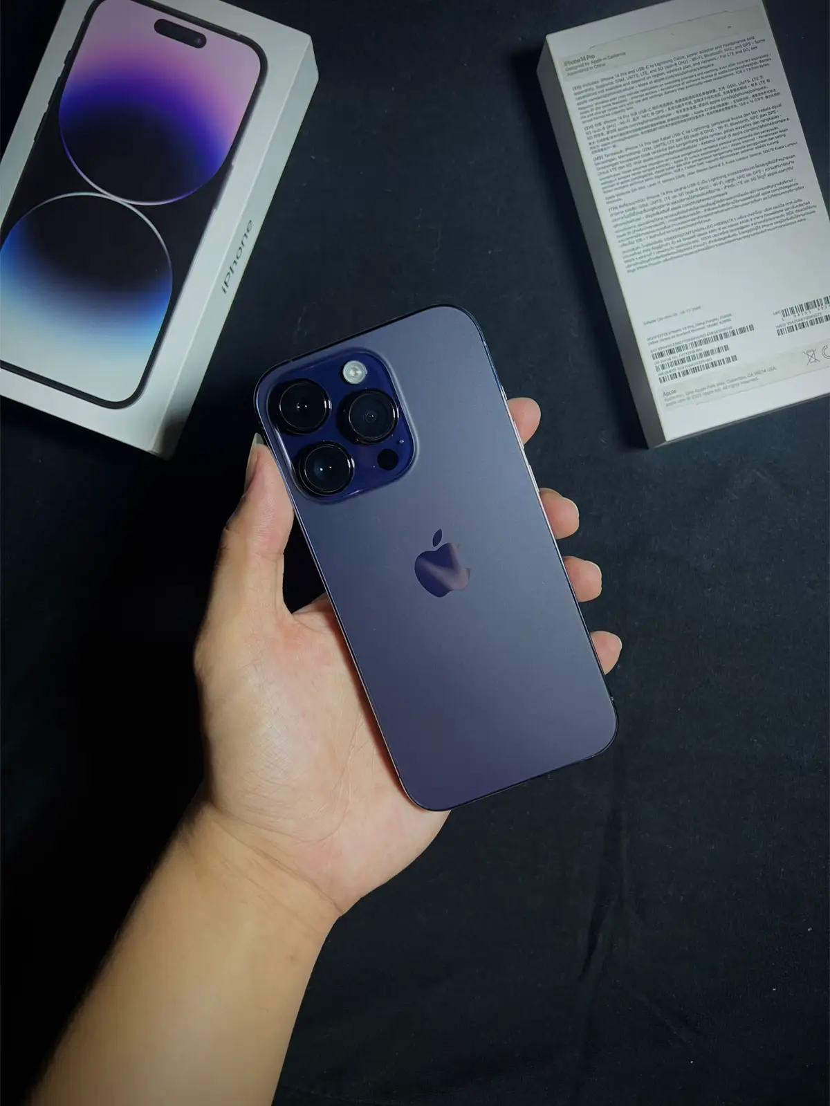 For sale or swap iPhone 14 pro 256GB Deep purple #fyp #iphone #14pro 
