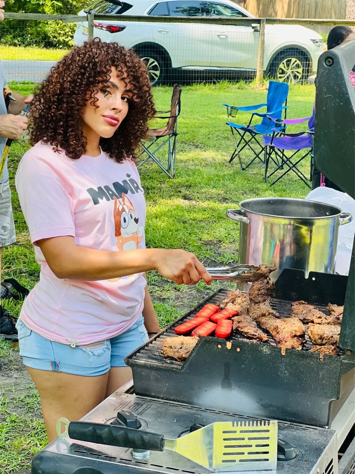 #family #latinos #carneasada #cumpleaños #babyboy #2 