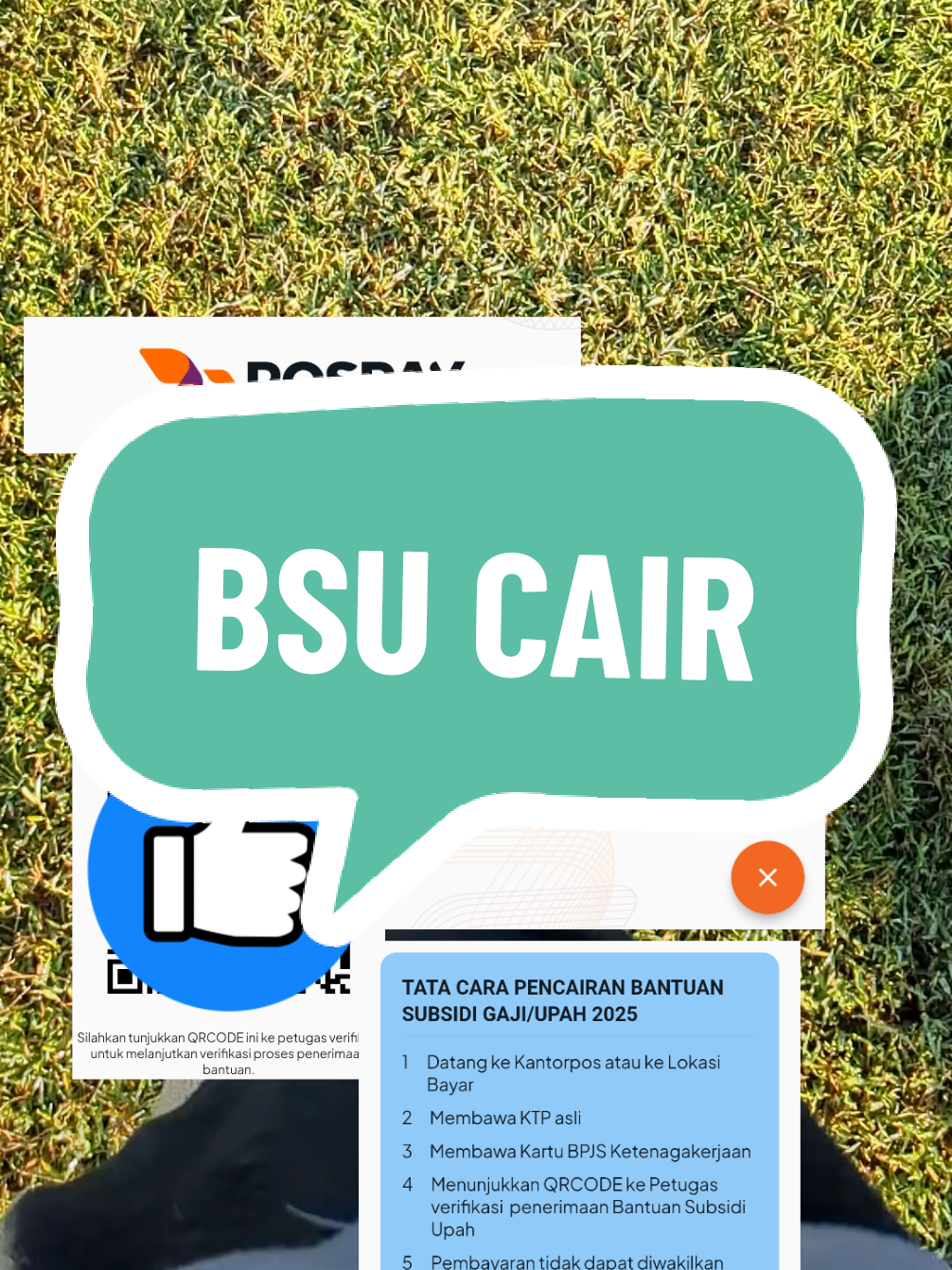 BSU cair lewat POSPAY lebih cepet daripada nunggu transfer. #bsu #bsu2025 #kemnaker #bpjsketenagakerjaan #pospay #fypage #fyp #fypシ #fyppppppppppppppppppppppp 