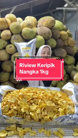 Riview keripik nangka 1kg  #fionaindonesia #keripik #nangka #oleholeh #1kg #malang #batu 