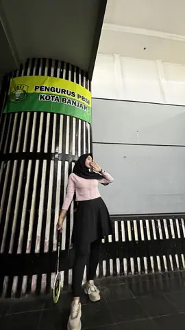 cekrek dulu saja masalah skill bisa diatur 😆🙌🏻 #batminton #bulutangkis #fypage 