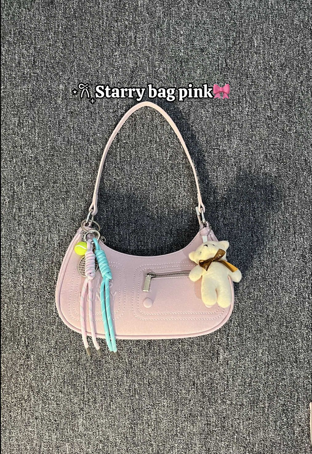 Salah satu tas pink favorit akuuu🌷 #jimshoney #taswanita #slingbag #sholderbag #tasviral #OOTD #fyp  