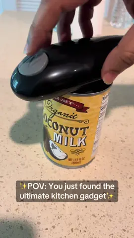 The Phueut One Touch Electric Can Opener is a practical and affordable tool for those seeking an easy and safe way to open cans. Easy to use and hands-free. It opens cans cleanly with smooth edges. @Phueut-Official #trendingvideo #fyp #tiktokpartner #tiktokshop #kitchen #tiktokfinds #viral #teamworkmakesthedreamwork #food 
