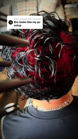 Replying to @brody bell Red Ghost roots :) dm for appointments here or on IG :-) #menshairstyle #haircolor #y2khair #losangeles #menshair #redhair 