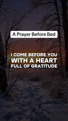 A Prayer Before Bed❤️ #jesuschrist #godsgrace #spiritualshield #godisgood #christiantiktok #fypシ #dailyprayer #godiswithyou #praying #powerfulprayer #injesusname #godisincontrol #faith #nightprayer #prayerbeforebed 