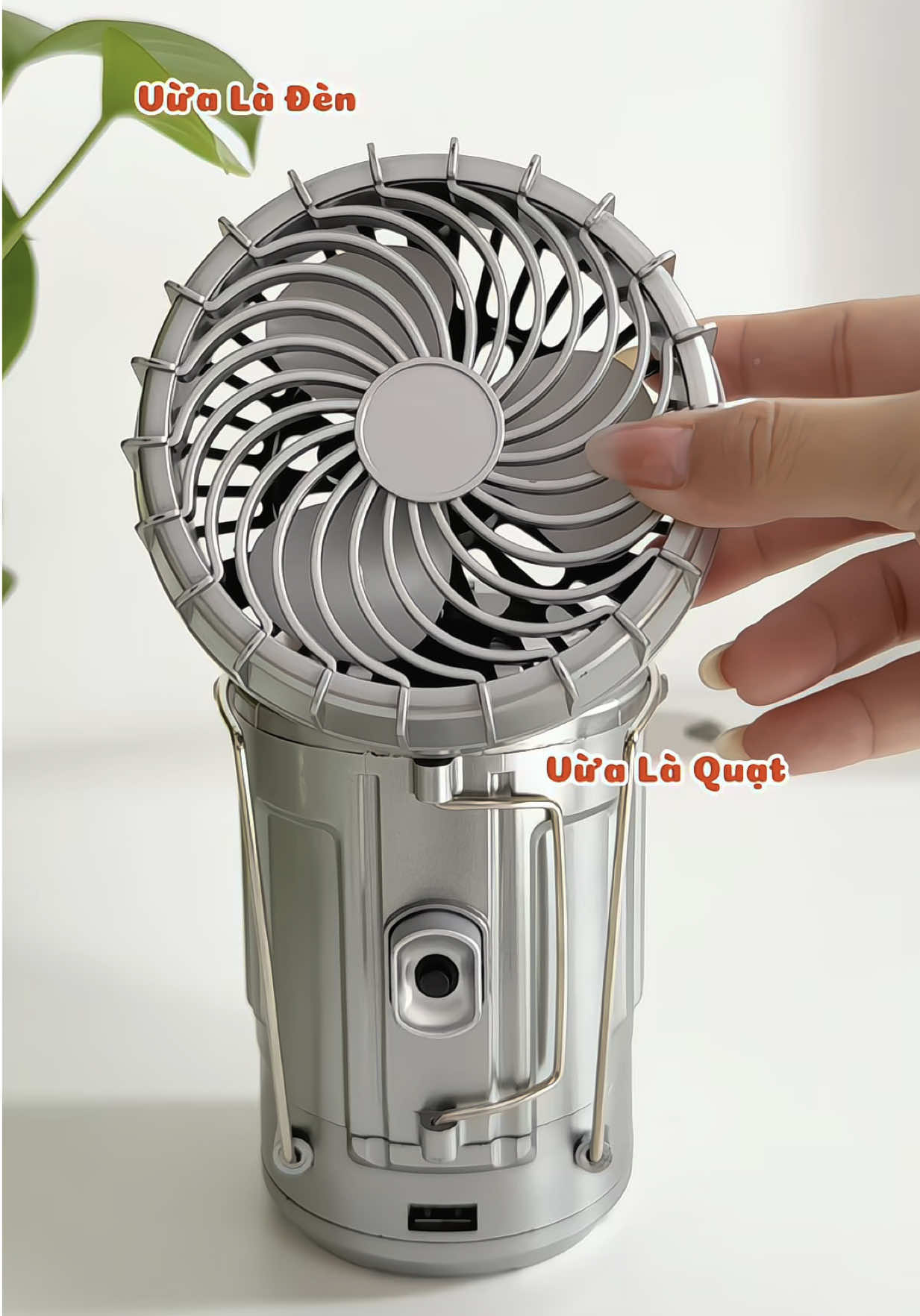 Đèn Quạt 3in1 Sạc ĐT #quatlammat #denquat #quatquat3in1 #denquatnangluongmattroi #denquatgiare #byntchuyengiadung 
