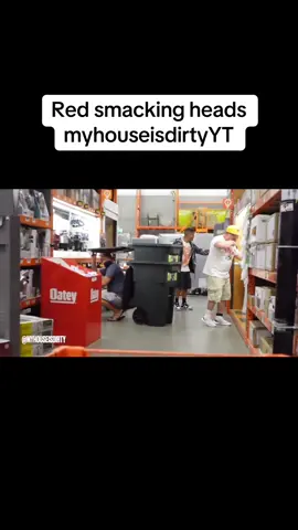 people run into reds trash can #myhouseisdirty #youtubepranks #pranks #fyp #fypシ゚viral #lol #haha #dirty #funny #fy 