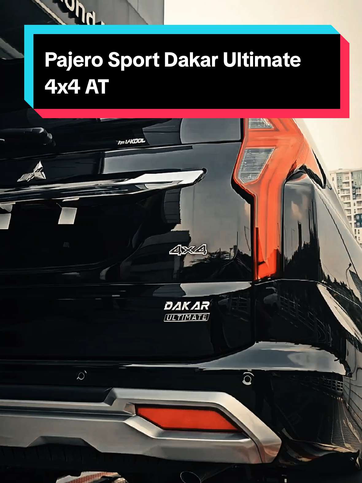 Pajero Sport Dakar Ultimate 4x4 AT  OTR Jakarta, Rp.779.650.000 ready stock  #pajerosport #fyp #viral #maszidnimitsubishi #misubishilentengagung 