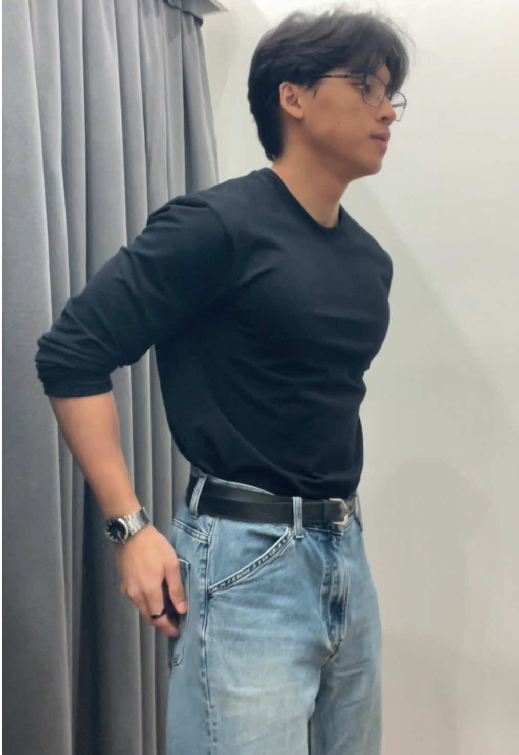 size L for 175cm 68kg #menoutfit #fashion #fyp 