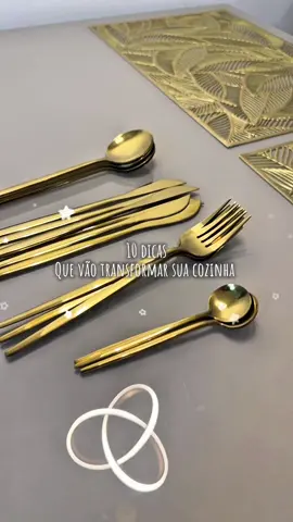 Dá pra acreditar que eu paguei só 50,00 reais? 🥰 Talheres dourado ID: B5UAZP-QHMS (Cole este ID no buscador do @Mercado Livre)  #lar #enxovaldecasanova #talheresdourado  #cozinha #DataDupla #MercadoLivre #coisasdecasa #decor #bambu #enxovalbambu #dicasdecasa #itensdecozinha #casanova