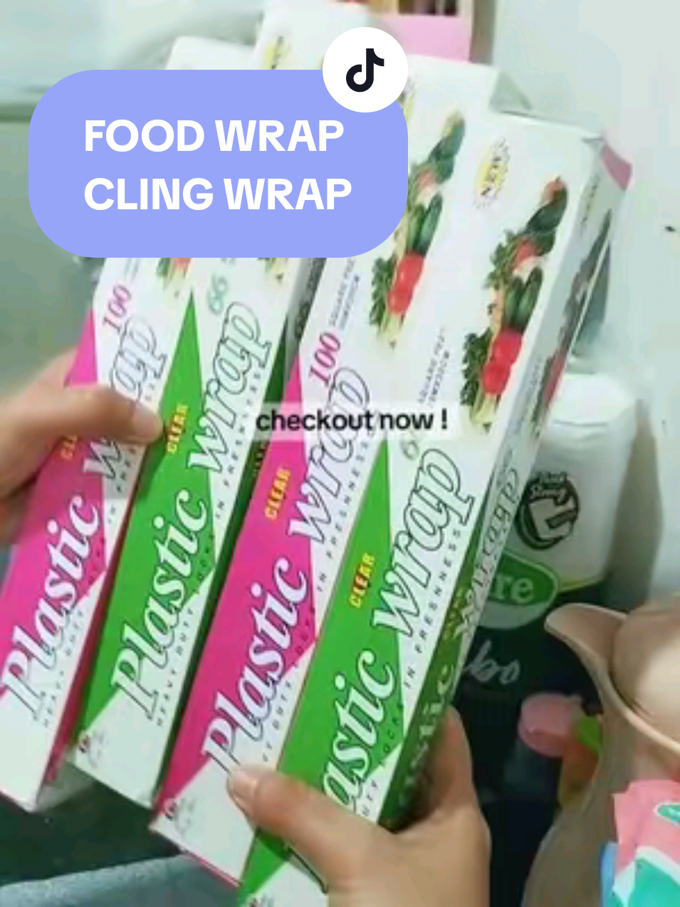 Replying to @kat110169 Plastic food wrap / Cling wrap you must have ! 😌👍🏻✨ #plasticfoodwrap  #clingwrap  #foodwrap #plasticroll #tiktokfinds 