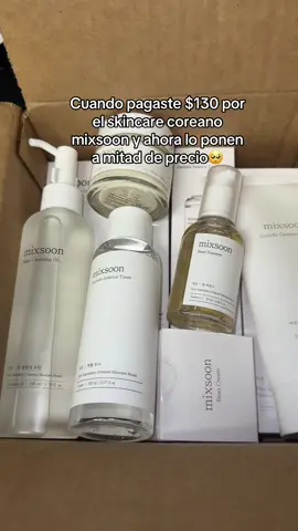 ##skincare #skincarecoreano #productoscoreanos#dealsforyoudays #tiktokshopskincare #tiktokshopcreatorpicksforyou #pieldeporcelana #onsale #endescuento #onsale #doblelimpieza #porosabiertos #mixsoon @mixsoon_official #doblelimpiezafacial 