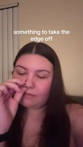iykyk #somethingtotaketheedgeoff #nosering #nosepiercing #nosehoop #taketheedgeoff #fyp #fypage #foryou 