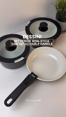 Brand lain semua 100ringet lebih untuk 5pcs. Brand @DESSINI Malaysia ni 6pcs tak sampai rm100 pon. *Harga boleh berubah ikut promosi   #ELifestylecreators #setperiuk #periuknonstick #setperiukdessini #dessinicookware #Dessini 