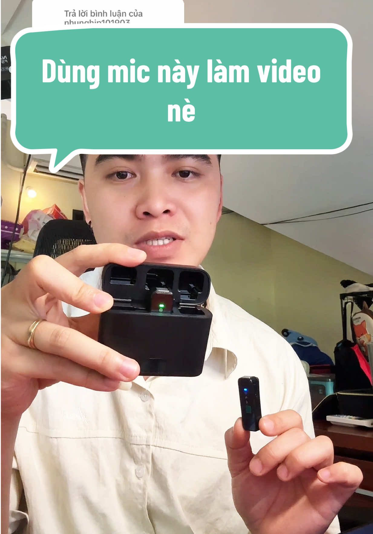 Trả lời @nhunghip101903 Review thật sự về mic đây anh em 😂 #sonbocphet #tiktokshop #muataitiktok #longervideos 