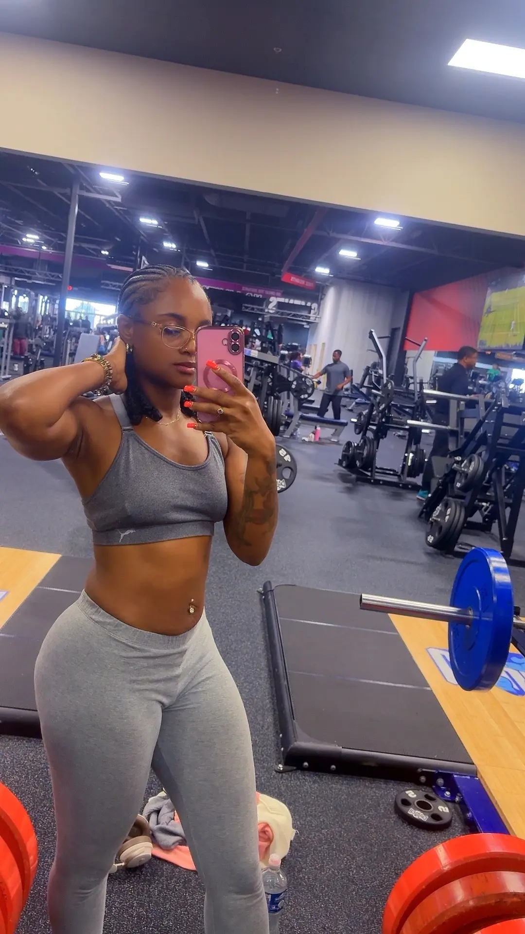 I accidentally brought my lighter in the gym 😅 #GymTok #Fitness #FitTok #viralvideo 