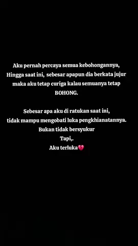 bukan luka biasa, luka di sekingkuhi akan terasa sampai ke manapun. bahkan bisa buat penyakit dan trauma seumur hidup💔🥀 #hatiperempuan #luka #suamiselingkuh #lukabatin #hatiperempuan #isihati #penyakit #katakata #fypシ #titkok #katakatatiktok #katakataviral #suamiistri #trauma #selingkuh 