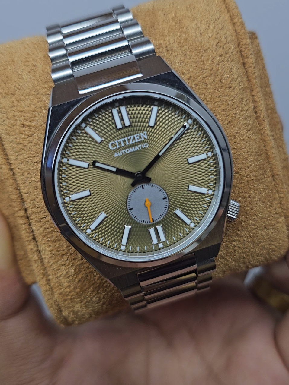 Citizen TSUYOSA 60 Small Second 🔥  For Sale & Instock ✅  #fyp #foryou #foryoupage #thism3lon #citizenwatch #automatic #tsuyosa #watch #MyatWatchGallery @မီလွန် 