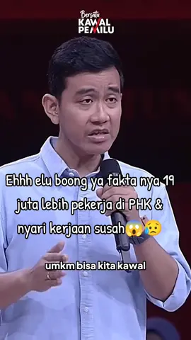 #gibran#19jutalapangankerja 