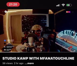 Go check out my studio kamp with Kreative Korner on YouTube #mfanatouchline 