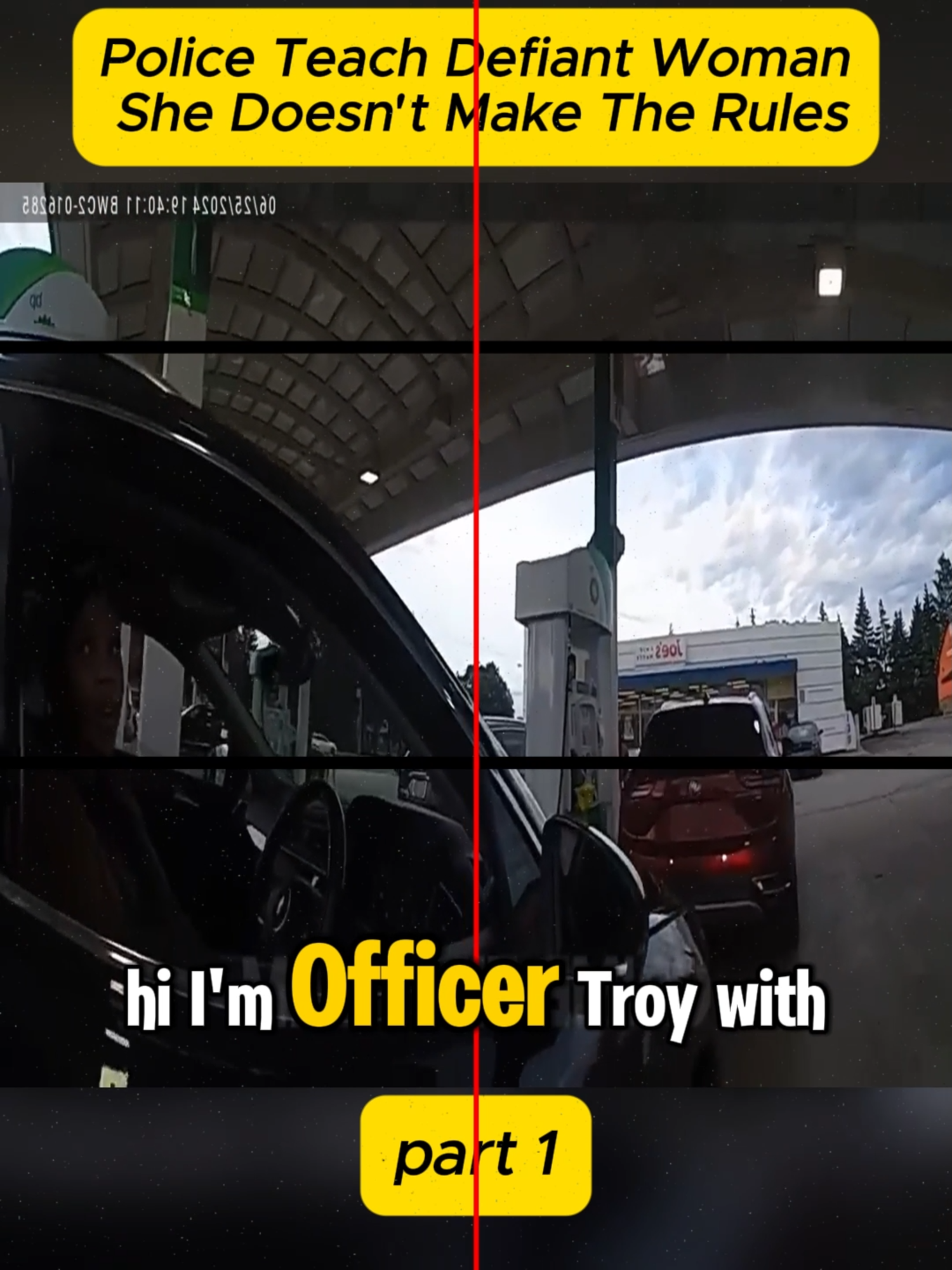 Police Teach Defiant Woman She Doesn't Make The Rules #cops #police #bodycam #news