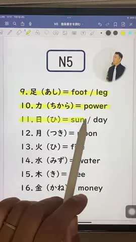 シンプルに日本の漢字を学ぶ#kanji #N5 #JLPT 