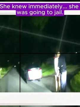 she knew immediately... she was going to jail #cops #copsoftiktok 