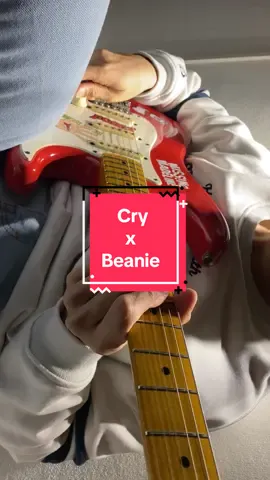 Cry x Beanie 🥀 @Cigarettes After Sex @Chezile  #guitartok #fyp #cas #chezile 