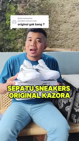 Membalas @perabot.zaman.now promo sepatu sneakers original KAZORA #sepatu #sepatumurah #sepatuolahraga #sepatulari #sepatukazora 