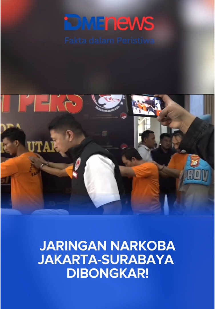Jaringan Narkoba Jakarta-Surabaya Dibongkar! #idmenews #kriminal #idemediatv #jakarta #jakartautara 
