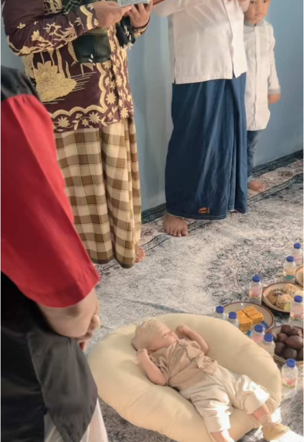 Masya Allah aqiqah arras bayi 45Hari #alumnimei2025 #bayilucu #bayigemes #fyp 