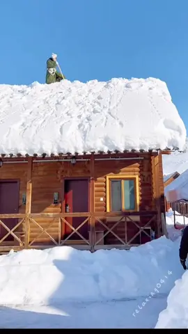 Snow removal #satisfying #ice 