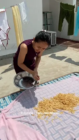 Dimasakin sarapan pancake dan biat cemilan dari kulit tahu #india #ceritatanu #tanudanmonu #dailyvlog 