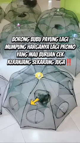 yuk borong‼️ gak bakal gagal kalo belinya di toko ini #bubu #bubupayung #perangkapikan #bubupayungikan 
