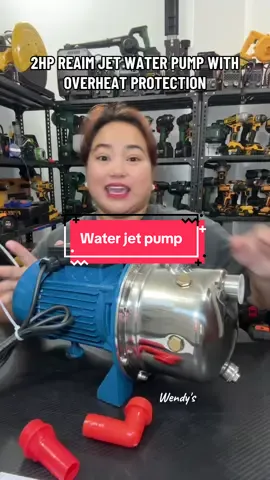REAIM WATER JET PUMP 2hp pang heavy duty. Pampalakas ng daloy ng tubig sa bahay natin #waterpump #waterjetpump #waterpumps 