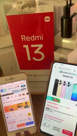 Redmi 13(6-128) rẻ hơn hơn triệu bạc — chỉ còn 74 máy nữa thôi các bạn nhé